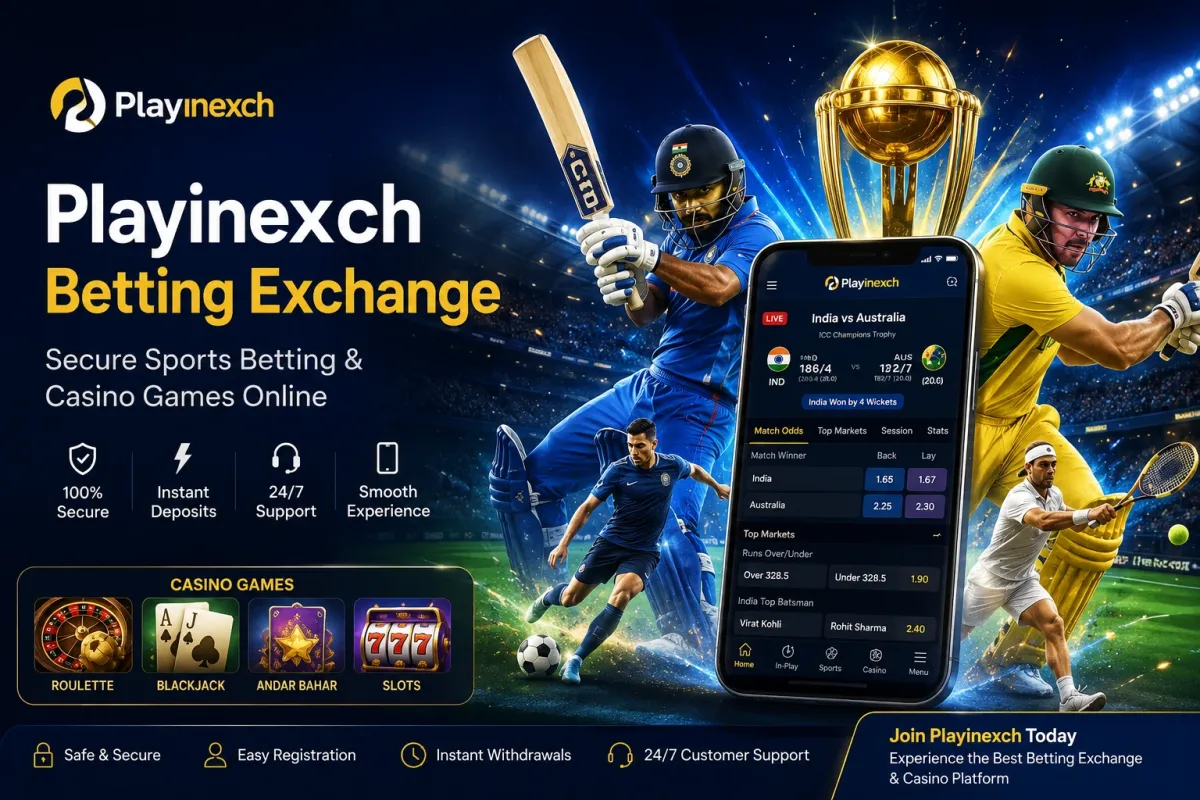 Playinexch Betting Exchange – Secure Sports Betting & Casino Games Online