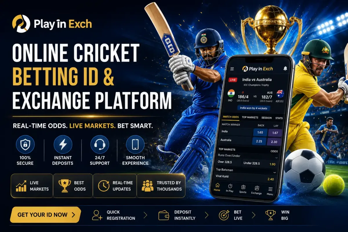 Play In Exch | Online Cricket Betting ID & Exchange Platform