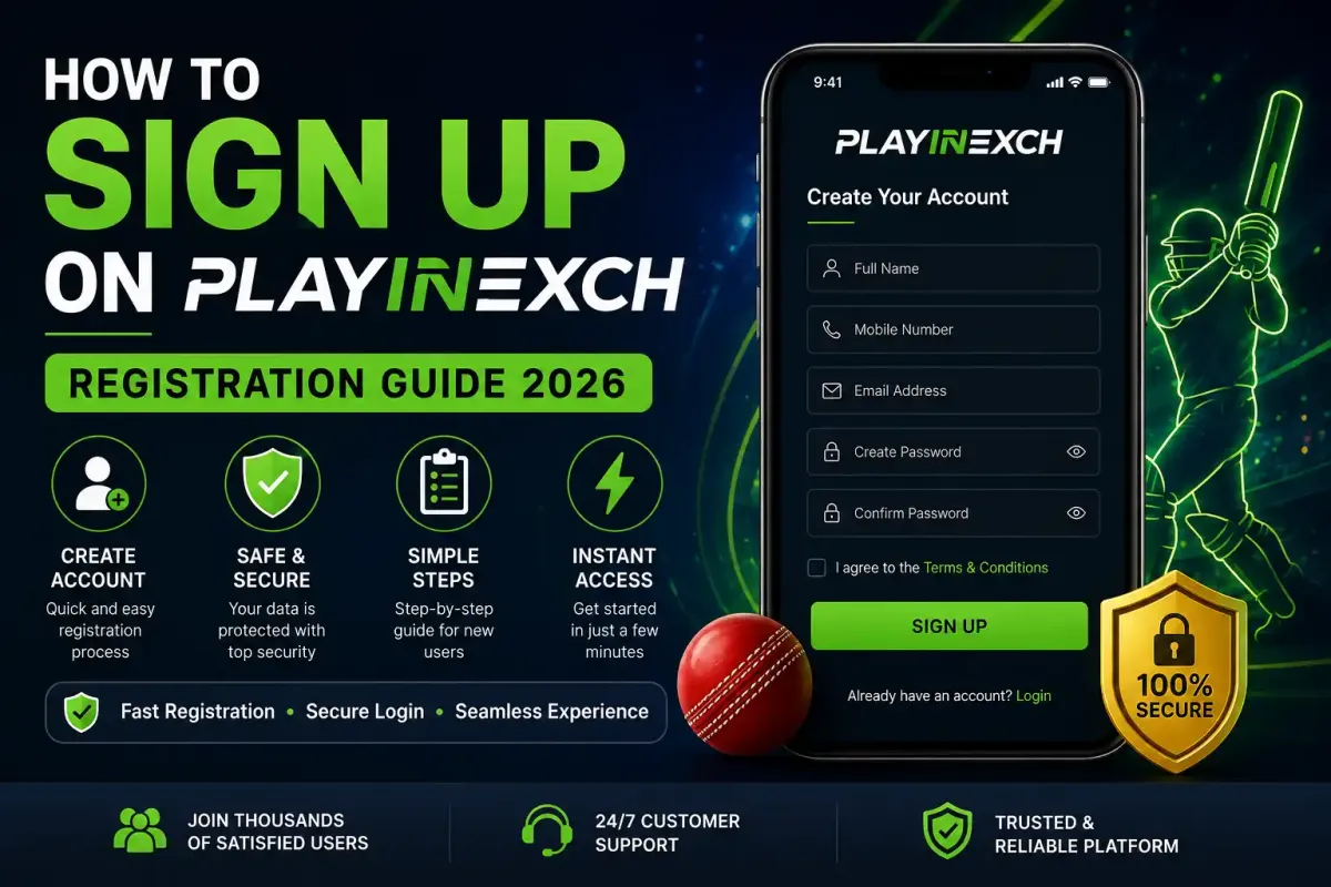 PlayinExch Sign Up Guide Create Your Account in Simple Steps