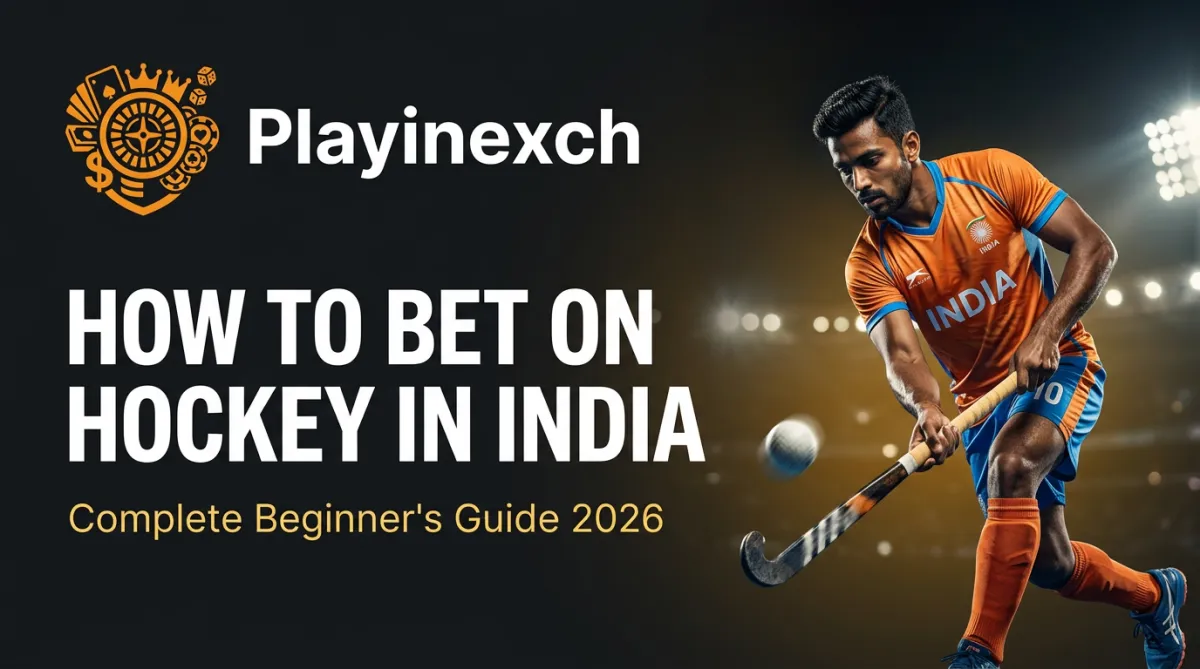 How to Bet on Hockey in India: Complete Beginner's Guide (2026)